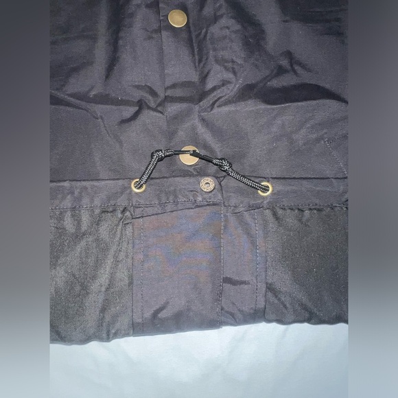 NWOT Independent Trading Company Black Water Resistant Raincoat - Picture 8 of 10